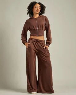 Sets|Activewear*Mint Vanilla Louise Sweat Pant Espresso