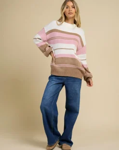 Knitwear|Jumpers & Hoodies*Roxy Love Again Crew Neck Sweater Egret