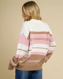 Knitwear|Jumpers & Hoodies*Roxy Love Again Crew Neck Sweater Egret