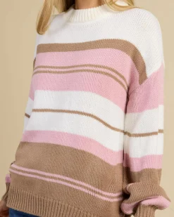 Knitwear|Jumpers & Hoodies*Roxy Love Again Crew Neck Sweater Egret