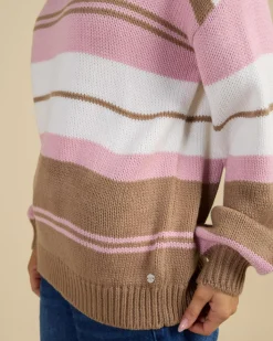 Knitwear|Jumpers & Hoodies*Roxy Love Again Crew Neck Sweater Egret