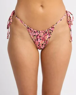 Bikinis*Billabong Love Army Bells Tie Side Bikini Bottom Multi