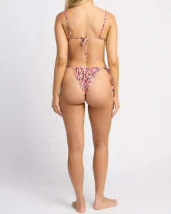 Bikinis*Billabong Love Army Bells Tie Side Bikini Bottom Multi