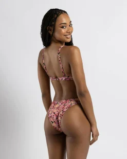 Bikinis*Billabong Love Army Kate Underwire Bikini Top Multi