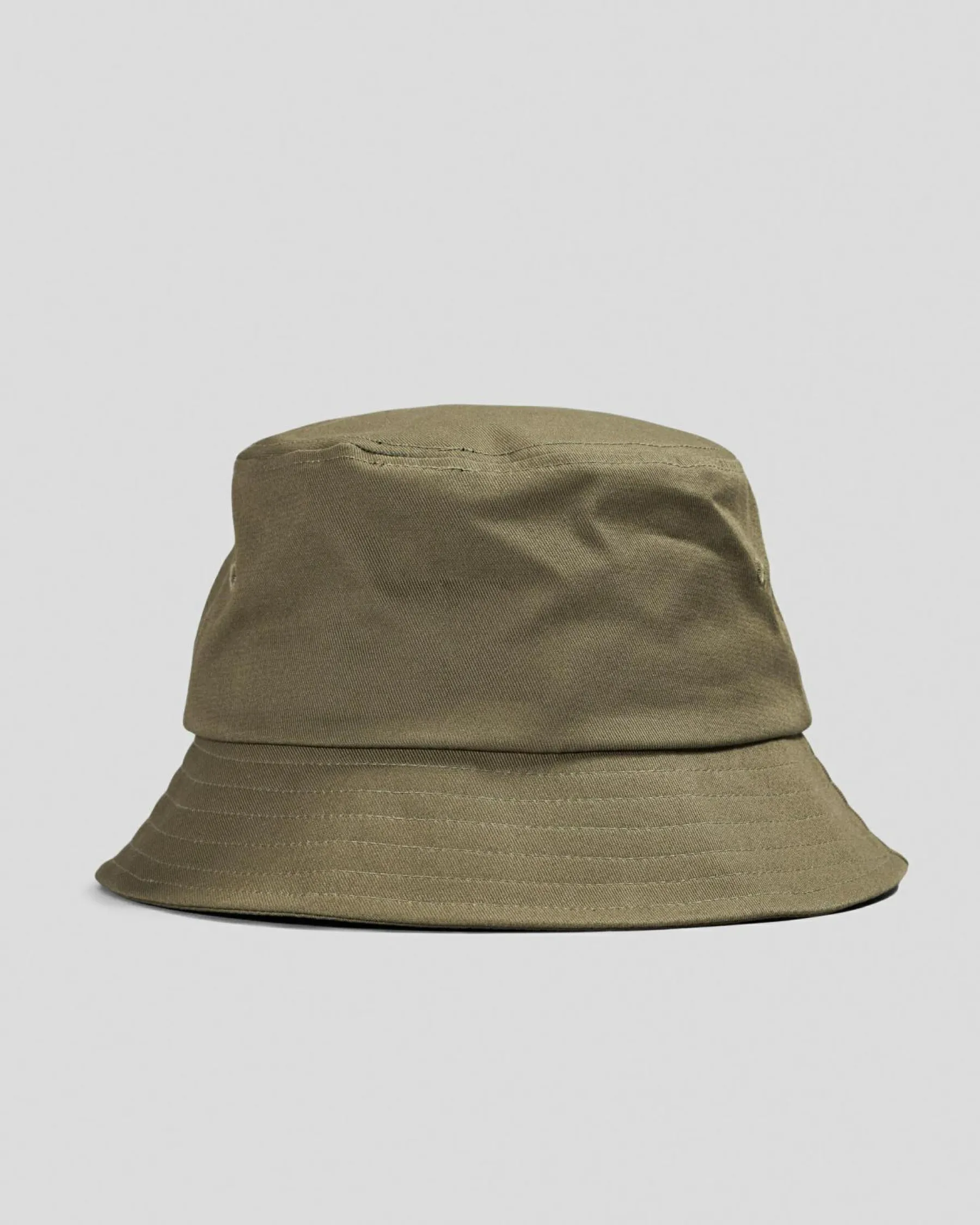 Headwear*The Mad Hueys Lovin Every Minute Bucket Hat Olive
