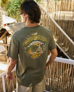 Tops & T-Shirts*The Mad Hueys Lovin Every Minute T-Shirt Olive