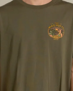 Tops & T-Shirts*The Mad Hueys Lovin Every Minute T-Shirt Olive