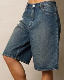 Outlet Low Slouch Jorts Women Denim|Bottoms