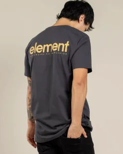 Tops & T-Shirts*Element Lowcase T-Shirt Off Black