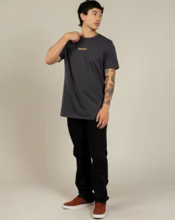 Tops & T-Shirts*Element Lowcase T-Shirt Off Black