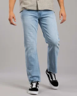 Shorts & Bottoms*Lee L-Three Straight Jeans Stone Fade