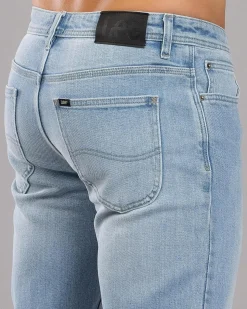 Shorts & Bottoms*Lee L-Three Straight Jeans Stone Fade