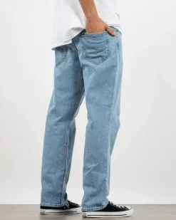 Denim|Shorts & Bottoms*Lee L-Three Straight Jeans Gridlock Blue