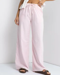 Linen Blend|Bottoms*Mooloola Luca Pants Pink