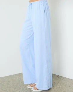 Linen Blend|Bottoms*Mooloola Luca Pants Blue