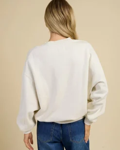 Jumpers & Hoodies*Billabong Lucky You Kendall Sweatshirt Salt Crystal