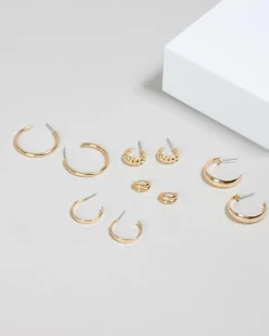 Jewelry|Jewelry*Karyn In LA Lucy Earring Pack Gold