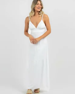 Dresses*Mooloola Luka Dallis Maxi Dress White