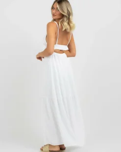 Dresses*Mooloola Luka Dallis Maxi Dress White