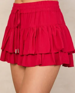 Sets|Bottoms*Ava And Ever LuLu Skort Cherry