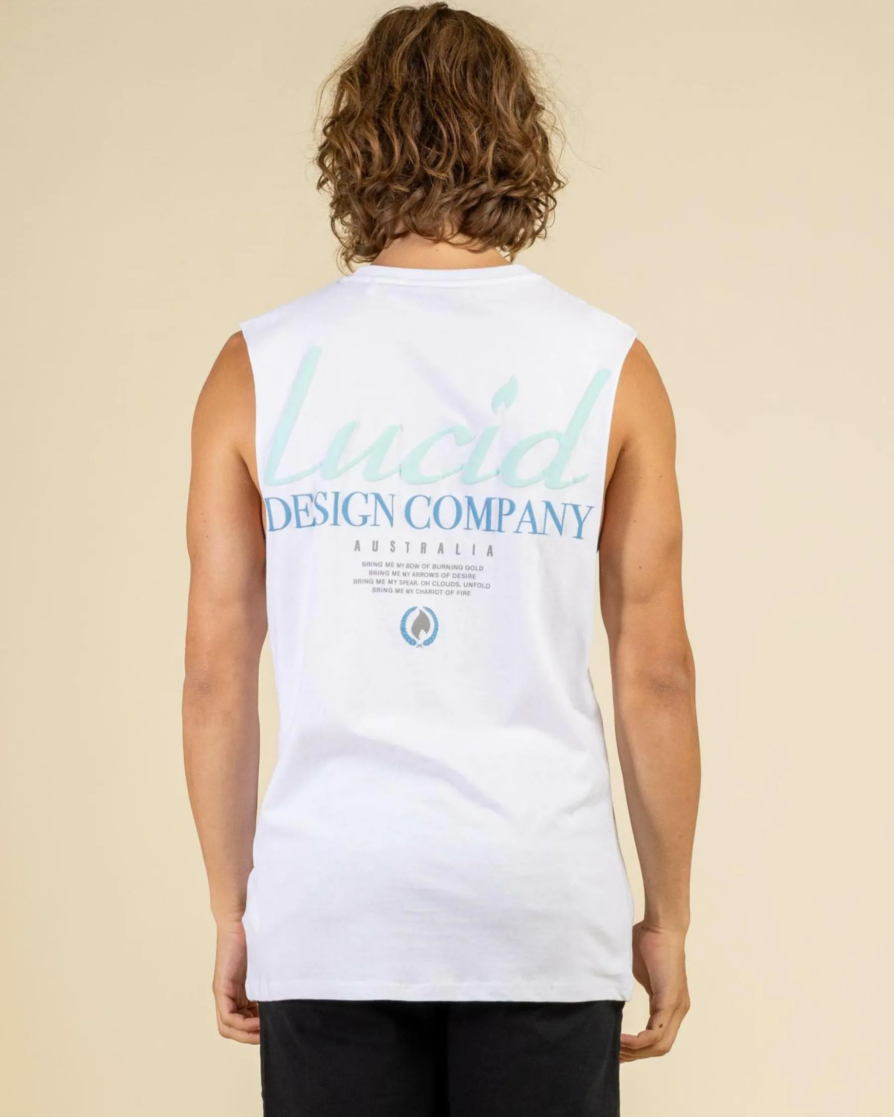 Tops & T-Shirts*Lucid Lumina Muscle Tank White