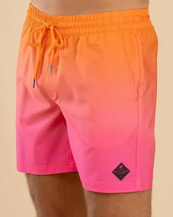 Online Luminous Elastic Waist Shorts Shorts & Bottoms