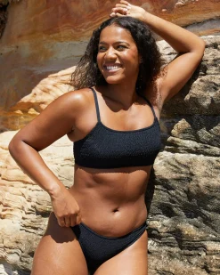 Bikinis*Topanga Luna Bikini Top Black