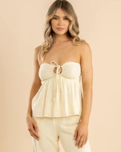Online Luna Cali Tube Top Women Sets|Tops