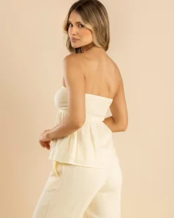 Online Luna Cali Tube Top Women Sets|Tops