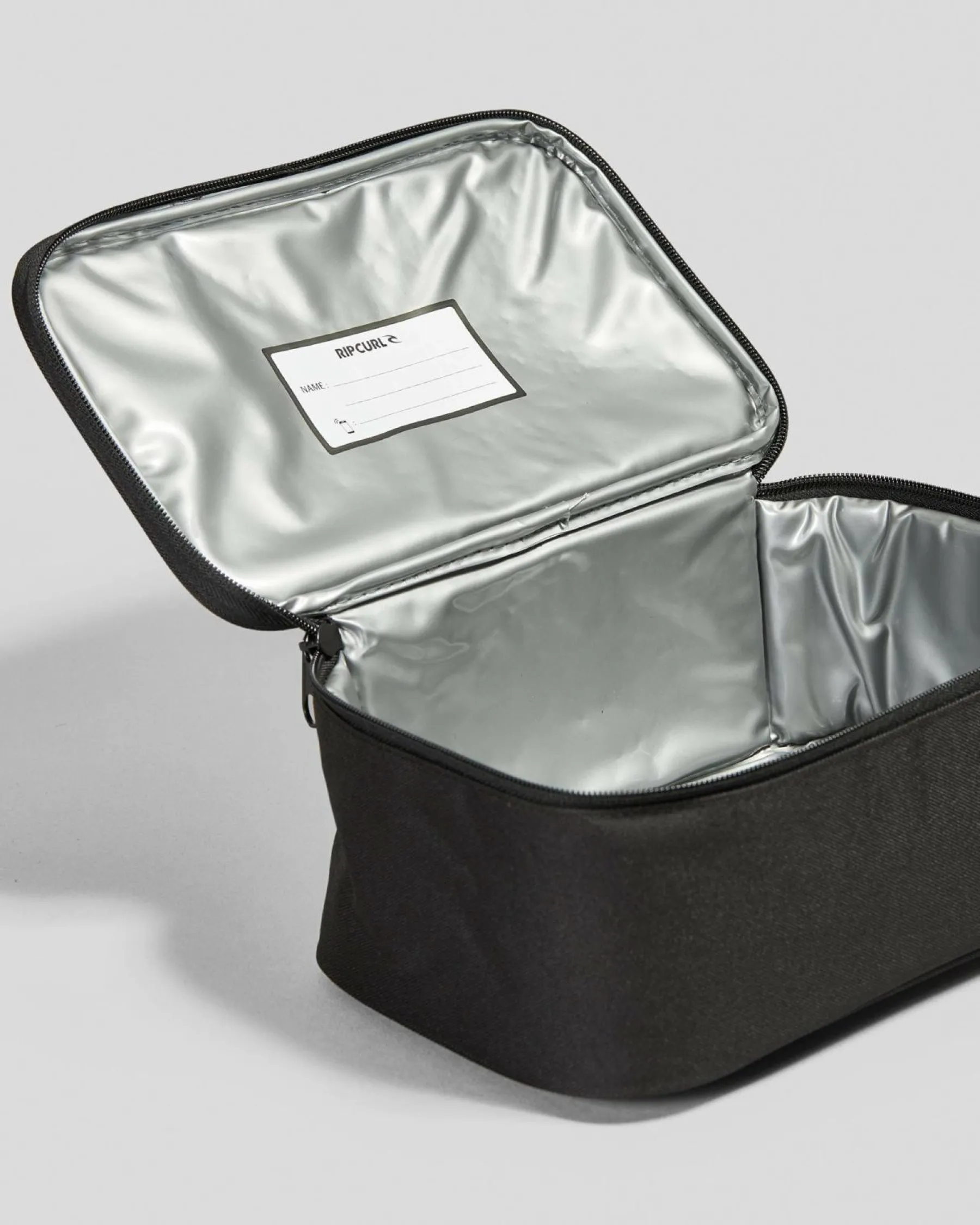 Bottles & Lunch Boxes*Rip Curl Lunch Box Black/peach