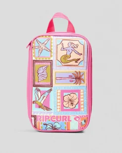 Bottles & Lunch Boxes*Rip Curl Lunch Box Pink