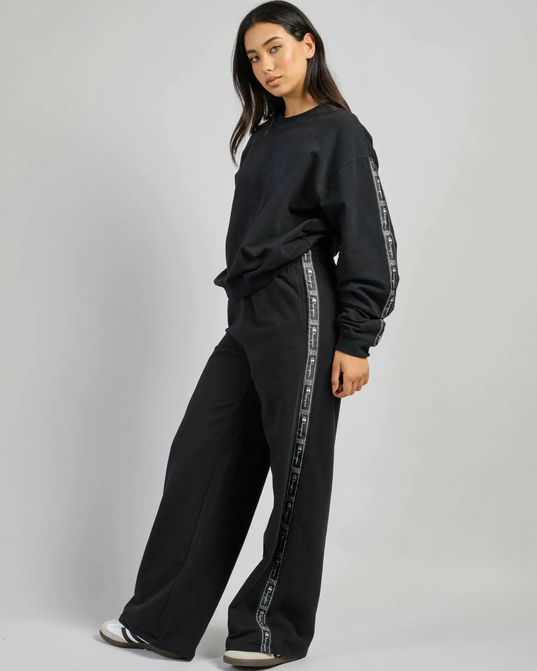 Sale Lux Taping Relaxed Fit Sweatshirt Women Sets|Jumpers & Hoodies
