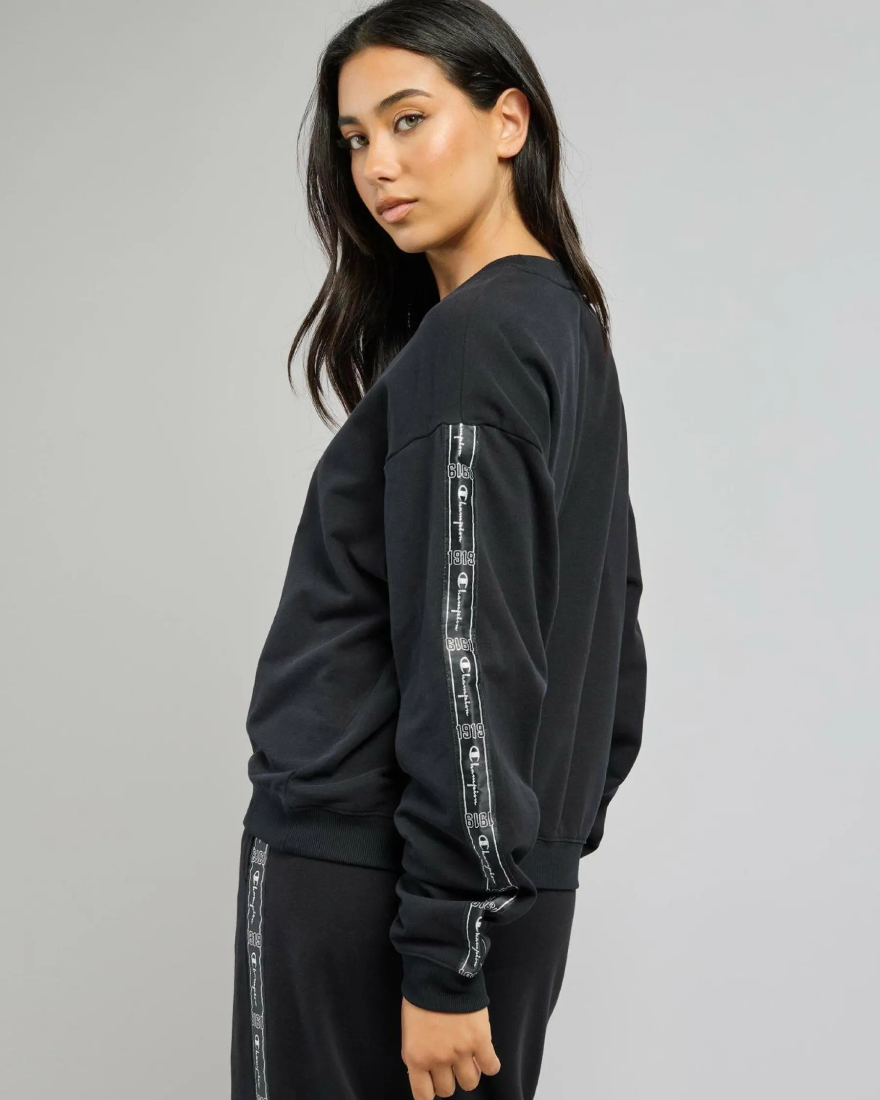 Sale Lux Taping Relaxed Fit Sweatshirt Women Sets|Jumpers & Hoodies