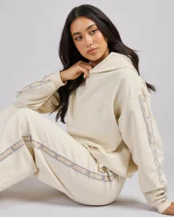 Sets|Activewear*Champion Lux Taping Wide Leg Pants Natural