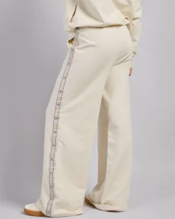 Sets|Activewear*Champion Lux Taping Wide Leg Pants Natural