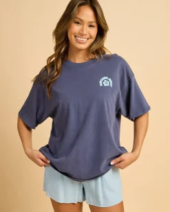 Sale Luxe Surf Heritage T-Shirt Women Tops