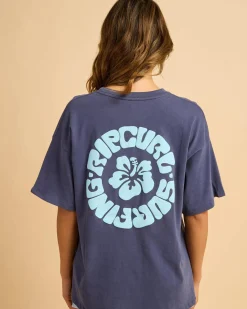 Sale Luxe Surf Heritage T-Shirt Women Tops