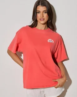 Hot Luxe Surf Heritage T-Shirt Women Tops