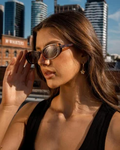 Sunglasses*Indie Eyewear Lydia Sunglasses Tort/brn