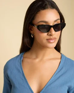 Sunglasses*Indie Eyewear Lydia Sunglasses Black/black