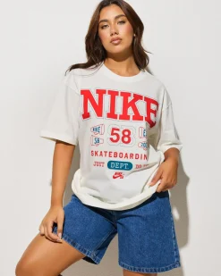 Tops*Nike M90 Athletics T-Shirt Sail