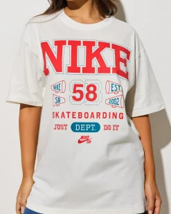 Tops*Nike M90 Athletics T-Shirt Sail