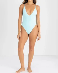 One Pieces*Kaiami Macy One Piece Swimsuit Pastel Blue