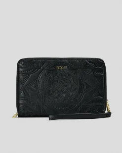 Wallets|Travel Accessories*Roxy Magic Happens Travel Wallet Anthracite