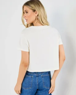 Best Magic Swell Crop T-Shirt Women Tops
