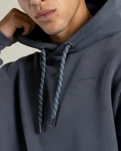 Hoodies & Sweatshirts*Lucid Magnified Hoodie Slate Blue