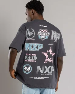Tops & T-Shirts*Nena & Pasadena Main Raptor T-Shirt Asphalt