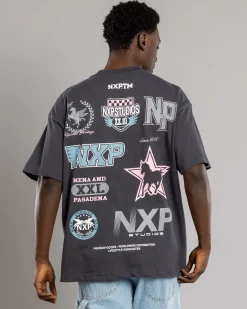Tops & T-Shirts*Nena & Pasadena Main Raptor T-Shirt Asphalt