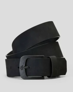 Belts*Quiksilver Main Street Belt Black/black