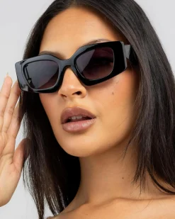 Sunglasses*Indie Eyewear Maine Sunglasses Black/smoke